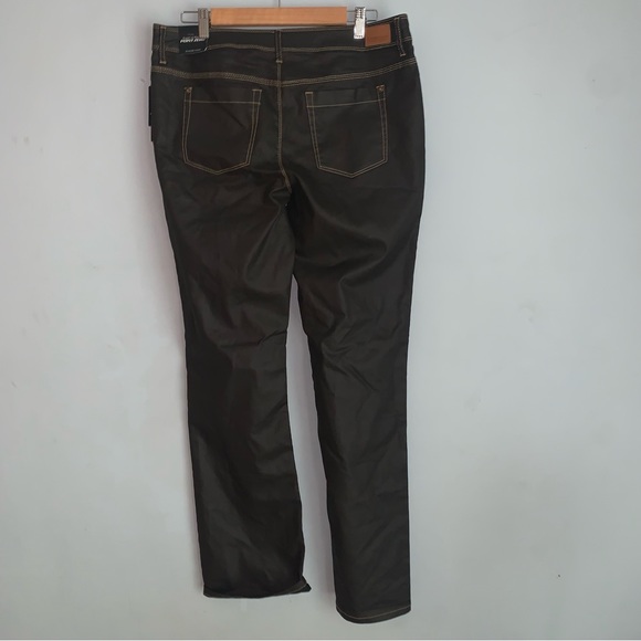 Boot cut waxed jeans - Picture 2 of 7